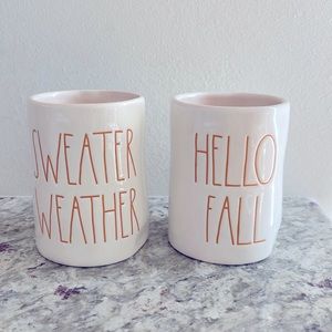 Rae Dunn Fall Ceramic Candle Set 🍁